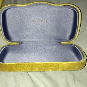 GUCCI Jewel tone eyewear case & dust cover